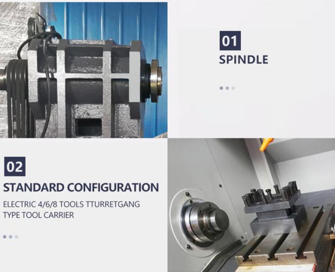 مخرطة CK0640 لقطع المعادن رأسية CNC أوتوماتيكية مسطحة أفقية 1