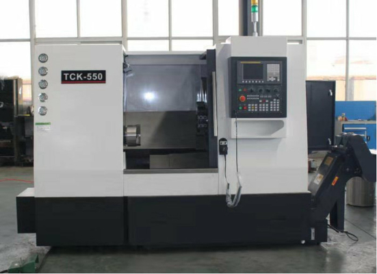 TCK550 سرير منحني آلة تحويل المعدن CNC للدوائر 550mm قطر