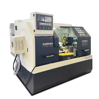 أفقي CNC سرير مسطح آلة الدوران Ck6132 آلية CNC آلة الدوران 380V 4KW