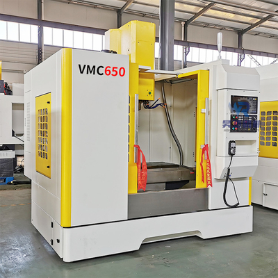 آلة الطحن العمودي الصغيرة CNC VMC 3 محاور Vmc650