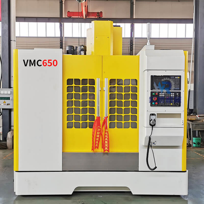 ماكينة الطحن العمودي الصغيرة CNC Vmc650 مركز 5 محاور 1000x400