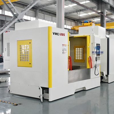 مركز الطحن العمودي لتشغيل المعادن Vmc1265 آلة الطحن الأفقية ذات 5 محاور