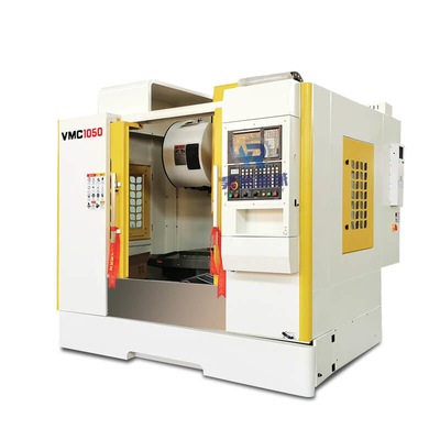 3 محور 1050 Vmc Cnc آلة طحن منخفضة الضوضاء