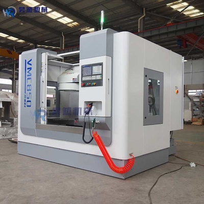 GSK Control System CNC مركز الماكينة الرأسية 4 محاور VMC850