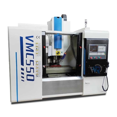 عالية الدقة أجزاء معدنية بيضاء VMC CNC آلة طحن VMC550600x450mm