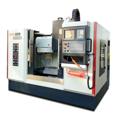 آلة الطحن العمودي CNC ذات 4 محاور VMC420 آلة الطحن العمودي CNC