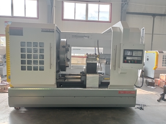 CKNC61125 الفولاذ المقاوم للصدأ مخرطة CNC آلة تصنيع الأجزاء المعدنية
