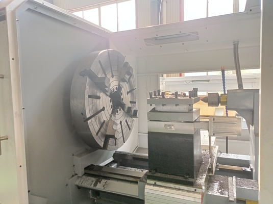 CKNC61125 الفولاذ المقاوم للصدأ مخرطة CNC آلة تصنيع الأجزاء المعدنية
