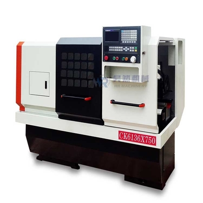 Ck6136 CNC مخرطة آلة الخدمة الطويلة في الحياة مخرطة أوتوماتيكية 150 - 2500 دورة في الدقيقة
