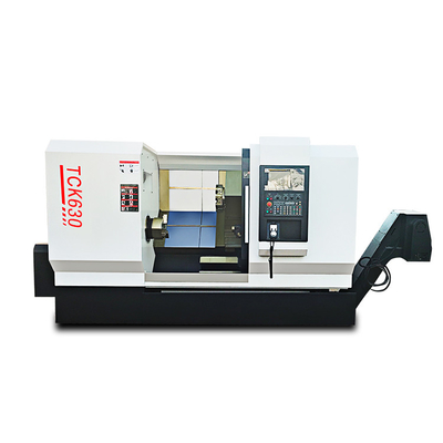 45 درجة آلة التشغيل المعدنية CNC محول Tck630 مركز تحويل السرير الميل