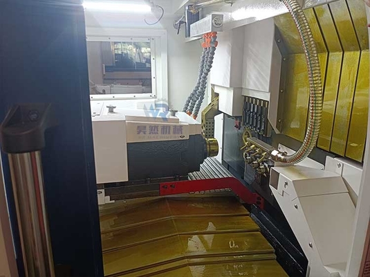 آلة التشغيل الآلي للدقة CNC مع نظام التحكم في Fanuc SYNTECs Sm205