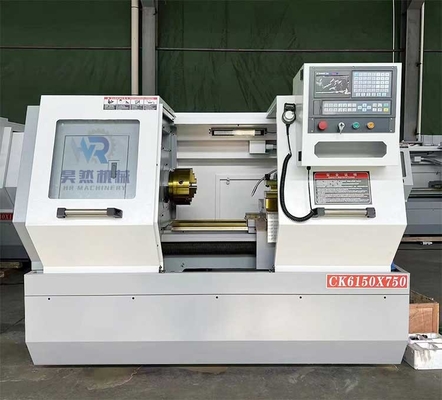 CK6150-750mm آلة التشغيل الحاسوبية CNC 220V طاولة مسطحة آلة التشغيل