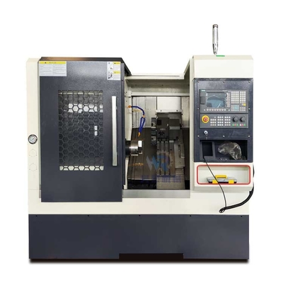 سرير منحني Tck40 هيدروليك تشاك Cnc تحويل آلة الدوائر