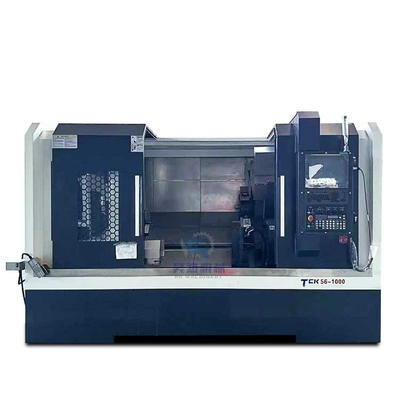 أفقي Tck56-1000 سرير منحني آلة التسلسل CNC الدقة العالية