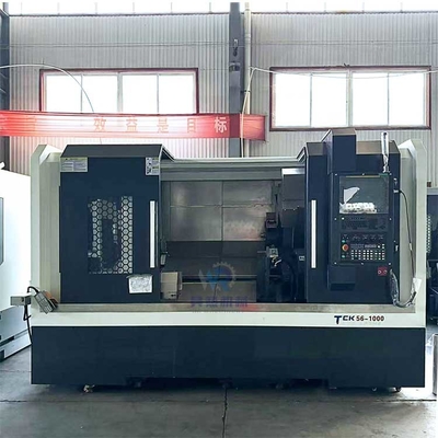 أفقي Tck56-1000 سرير منحني آلة التسلسل CNC الدقة العالية