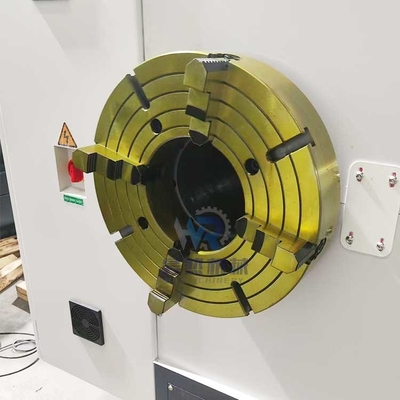 Qk1322 مزدوج شاك أفقي سرير مسطح الآلي CNC أنابيب الخيوط آلة الدوائر للمعدن