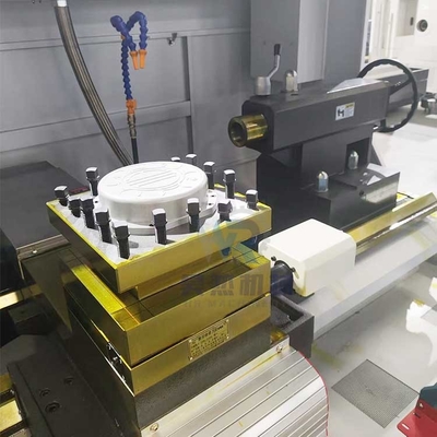 Qk1322 مزدوج شاك أفقي سرير مسطح الآلي CNC أنابيب الخيوط آلة الدوائر للمعدن