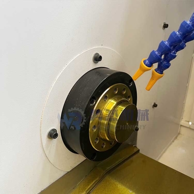CK0640 آلة قطع الدوارة CNC الدوارة الأفقية ذاتية السرير المسطح